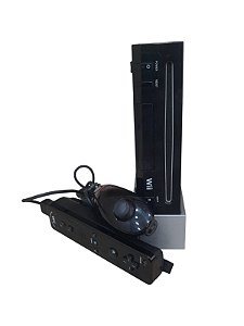 CONSOLE - NINTENDO WII BLACK - USADO