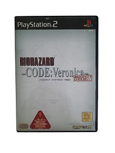 BIOHAZARD - CODE: VERONICA - JAPAN REGION - NOVO - PS2