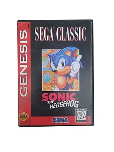 SONIC THE HEDGEHOG - USADO - SEGA GENESIS