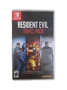 RESIDENT EVIL TRIPLE PACK - USADO - SWITCH