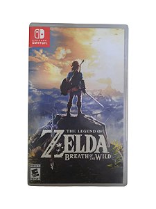 THE LEGEND OF ZELDA BREATH OF THE WILD - USADO - SWITCH