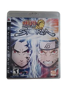 NARUTO ULTIMATE NINJA STORM - USADO - PS3