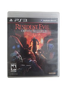 RESIDENT EVIL OPERATION RACCOON CITY - DETALHE NO DISCO - USADO - PS3