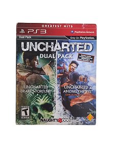 UNCHARTED DUAL PACK - USADO - PS3