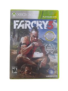 FARCRY 3/ CAPA REIMPRESSA - USADO - XBOX 360