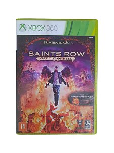 SAINTS ROW GAT OUT OF HELL - USADO - XBOX 360