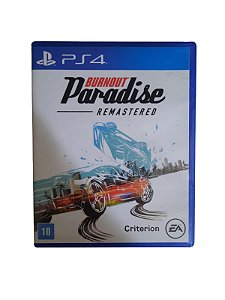 BURNOUT PARADISE - REMASTERED - USADO - PS4