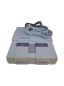 CONSOLE - SUPER NINTENDO - USADO (ACESSORIOS SIMILAR)
