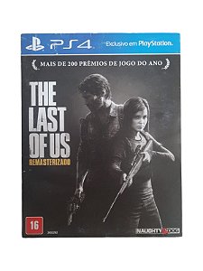 THE LAST OF US REMASTERIZADO: (CAPA PAPEL) - USADO - PS4