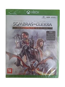 SOMBRAS DA GUERRA DEFINITE EDITION - NOVO - XBOX ONE