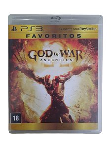 FAVORITOS - GOD OF WAR ASCENSION - USADO - PS3