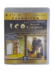 FAVORITOS - ICO & SHADOW OF THE COLOSSUS COLLECTION - USADO - PS3