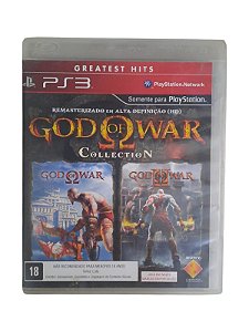 GREATEST HITS - GOD OF WAR COLLECTION - USADO - PS3