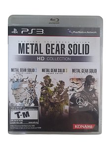METAL GEAR SOLID HD COLLECTION  - USADO - PS3