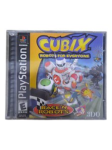 CUBIX ROBOTS FOR EVERYONE: RACE 'N ROBOTS - USADO - PS1
