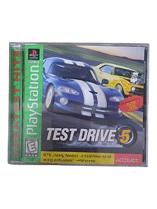 GREATEST HITS - TEST DRIVE 5 - USADO - PS1