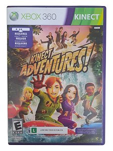 KINECT ADVENTURES - C/MANUAL - USADO - XBOX 360