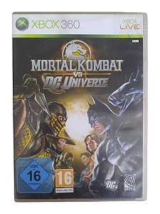 MORTAL KOMBAT VS DC UNIVERSE - USADO - XBOX 360