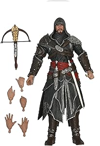 ASSASSINS CREED REVELATIONS - EZIO AUDITORE "THE MENTOR" -  ACTION FIGURE - NOVO