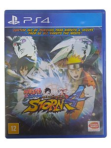 NARUTO SHIPPUDEN - ULTIMATE NINJA STORM 4 - USADO - PS4