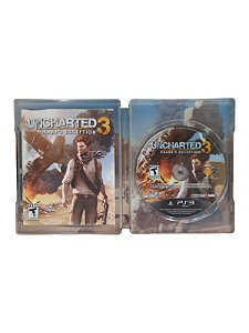 STEELBOOK UNCHARTED 3 DRAKE´S DECEPTION - USADO - PS3
