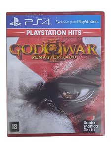 PLAYSTATION HITS - GOD OF WAR III REMASTERIZADO - NOVO - PS4