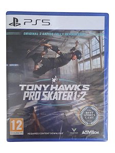 TONY HAWK´S PRO SKATER 1+2 - NOVO - PS5