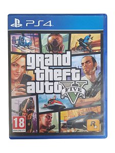 GTA V - EURO - USADO - PS4