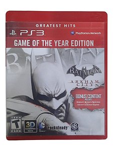 GREATEST HITS - BATMAN ARKHAM CITY - USADO - PS3
