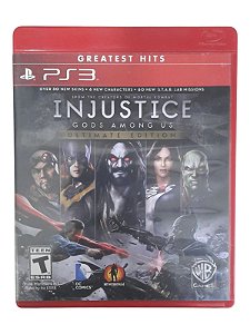 GREATEST HITS - INJUSTICE GODS AMONG US - USADO - PS3