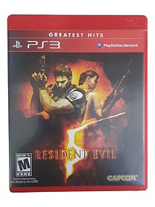 GREATEST HITS - RESIDENT EVIL 5 - USADO - PS3