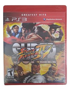GREATEST HITS - SUPER STREET FIGHTER IV - NOVO - PS3