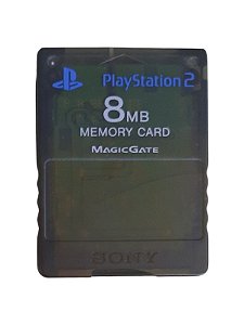 MEMORY CARD 8MB TRANSLÚCIDO - USADO - PLAYSTATION 2