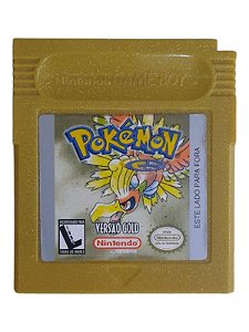 POKÉMON VERSÃO GOLD - USADO - GAME BOY