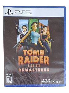 TOMB RAIDER I - III REMASTERED - NOVO - PS5