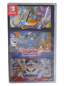 DRAGON QUEST/ DRAGON QUEST II/ DRAGON QUEST III - NOVO - SWITCH