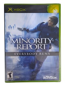 MINORITY REPORT - NOVO - XBOX CLASSICO