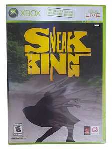SNEAK KING - NOVO - XBOX CLASSICO