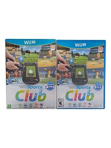 WII SPORTS CLUB - USADO C/ LUVA - NINTENDO Wii U