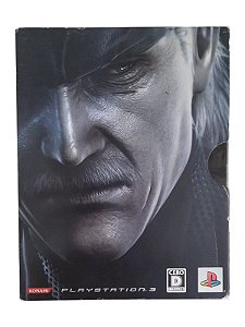 METAL GEAR SOLID 4 - LIMITED EDITION - USADO - PS3