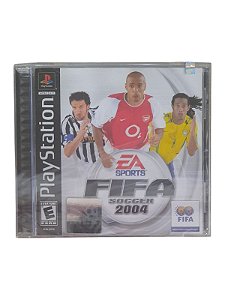 FIFA SOCCER 2004 - NOVO - PS1