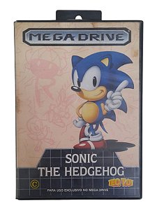 SONIC THE HEDGEHOG - USADO - SEGA GENESIS