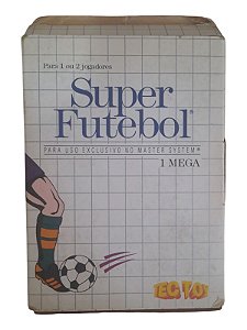SUPER FUTEBOL - USADO - MASTER SYSTEM