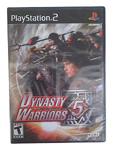 DYNASTY WARRIORS 5 - NOVO - PS2