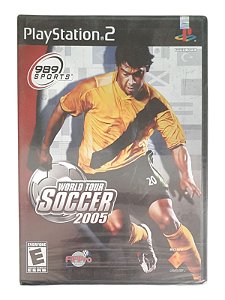 WORLD TOUR SOCCER 2005 - NOVO - PS2
