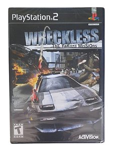 WRECKLESS THE YAKUZA MISSIONS - NOVO - PS2