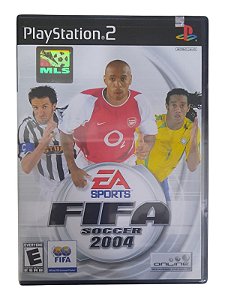 FIFA SOCCER 2004 - NOVO - PS2