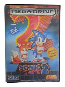 SONIC THE HEDGEHOG 2 - USADO - MEGA DRIVE