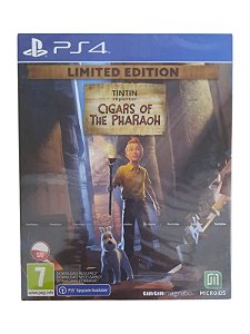 LIMITED EDITION: TINTIN REPORTER CIGARS OF THE PHARAOH - NOVO - PS4