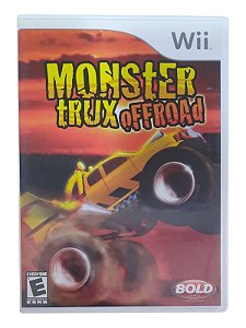 MONSTER TRUX OFFROAD - USADO - NINTENDO Wii